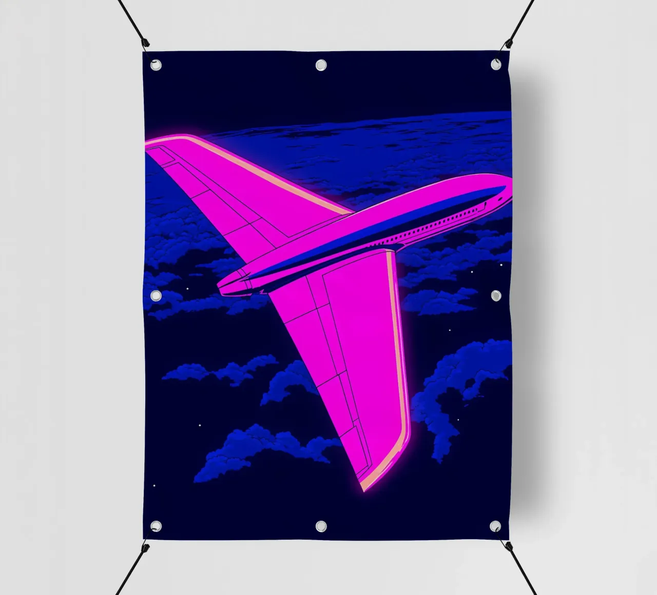 Aereo - Pop Art telo in pvc da ColorCrash Gallery