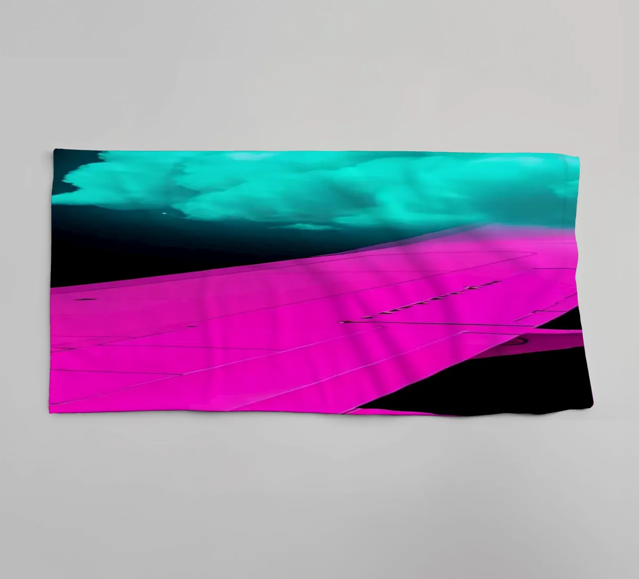 Aereo - Pop Art asciugamano da bagno da ColorCrash Gallery