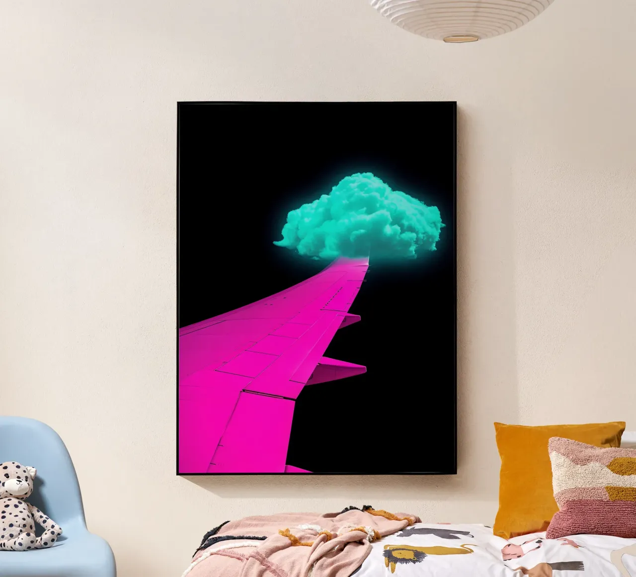 Aereo - Pop Art plexiglass da ColorCrash Gallery