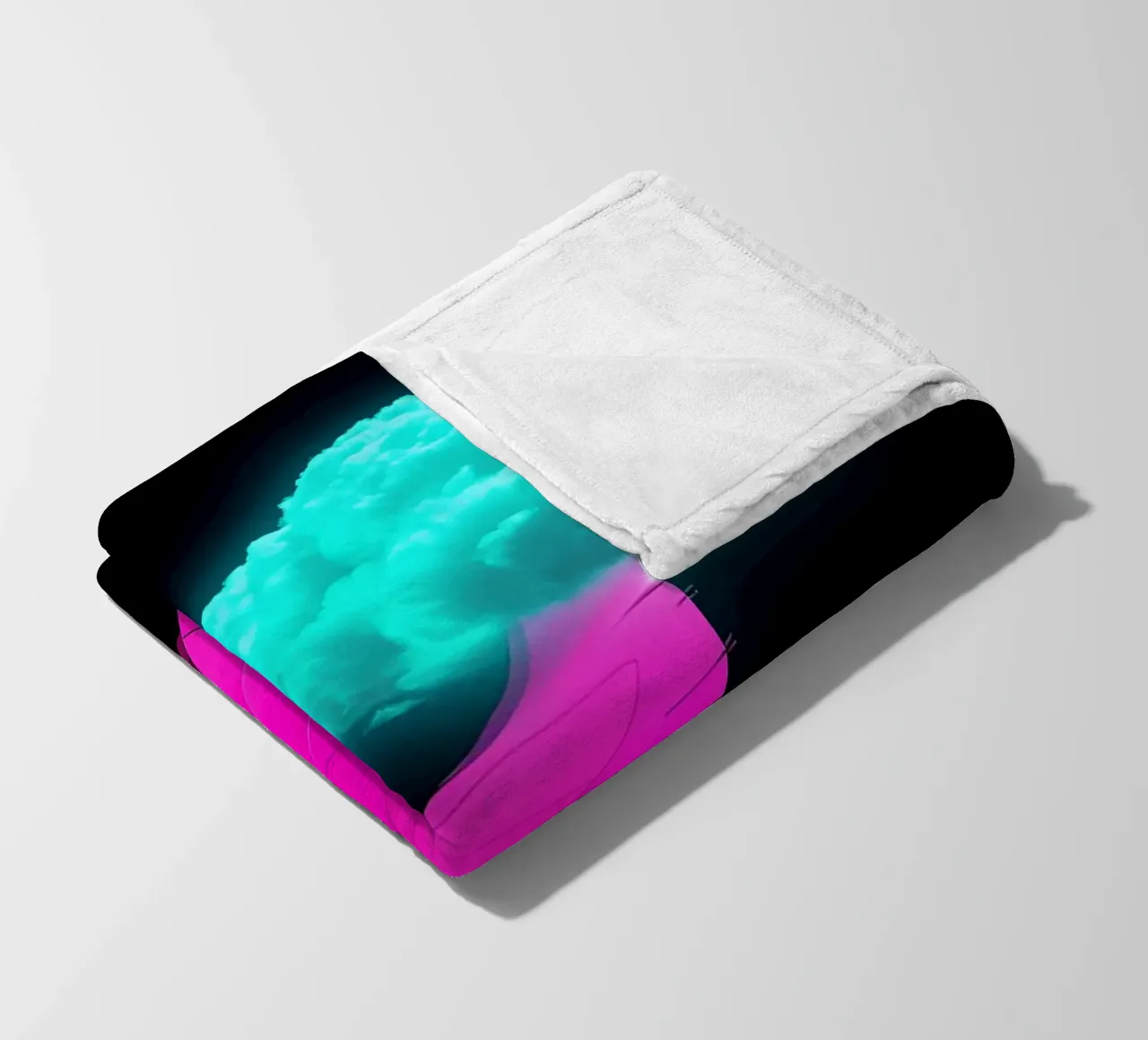 Aereo - Pop Art coperta in pile da ColorCrash Gallery