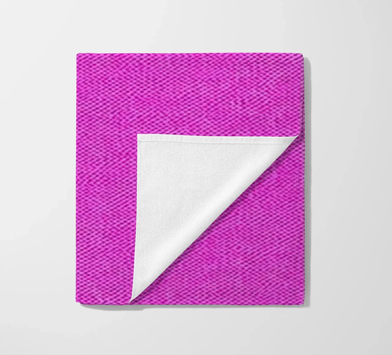 Linee curve su griglia - Pop Art telo mare da ColorCrash Gallery