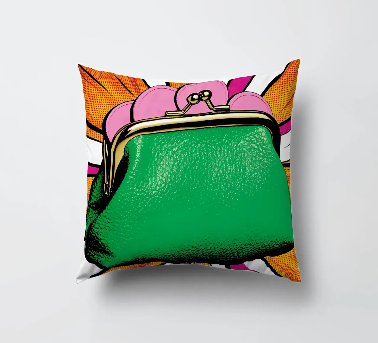 Portamonete - Pop Art cuscino da ColorCrash Gallery