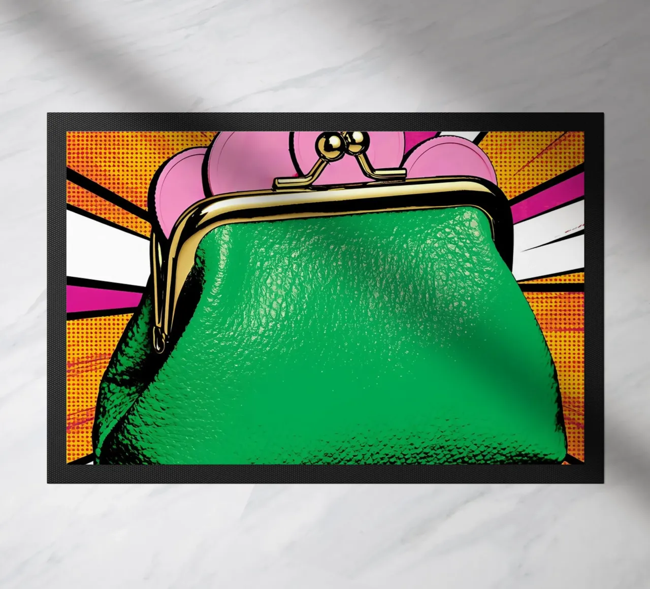Portamonete - Pop Art zerbino da ColorCrash Gallery