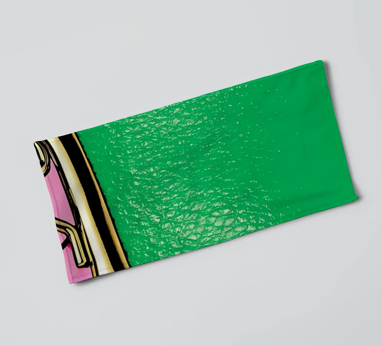Portamonete - Pop Art asciugamano da bagno da ColorCrash Gallery
