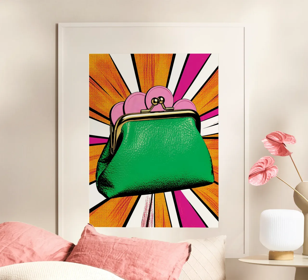 Portamonete - Pop Art carta hahnemühle da ColorCrash Gallery