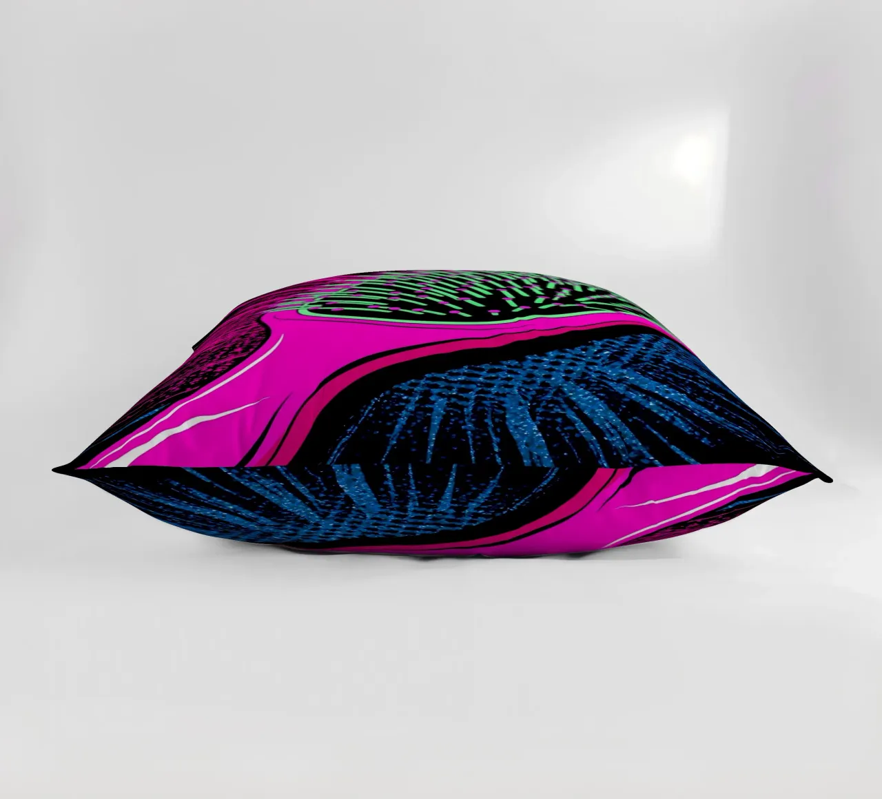 Spazzola per capelli - Pop Art cuscino da ColorCrash Gallery