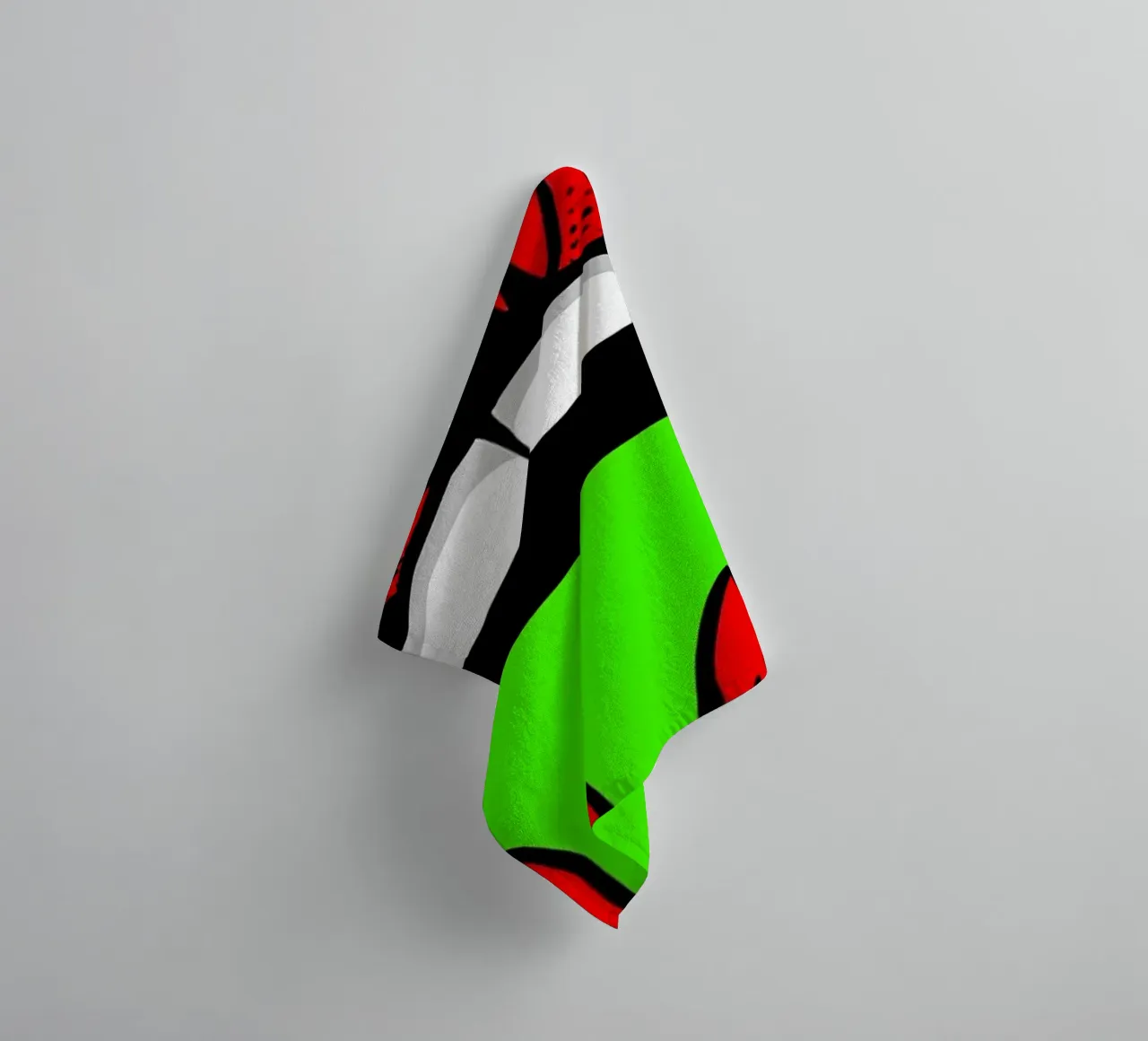 Lips Dripping - Pop Art towel by ColorCrash Gallery