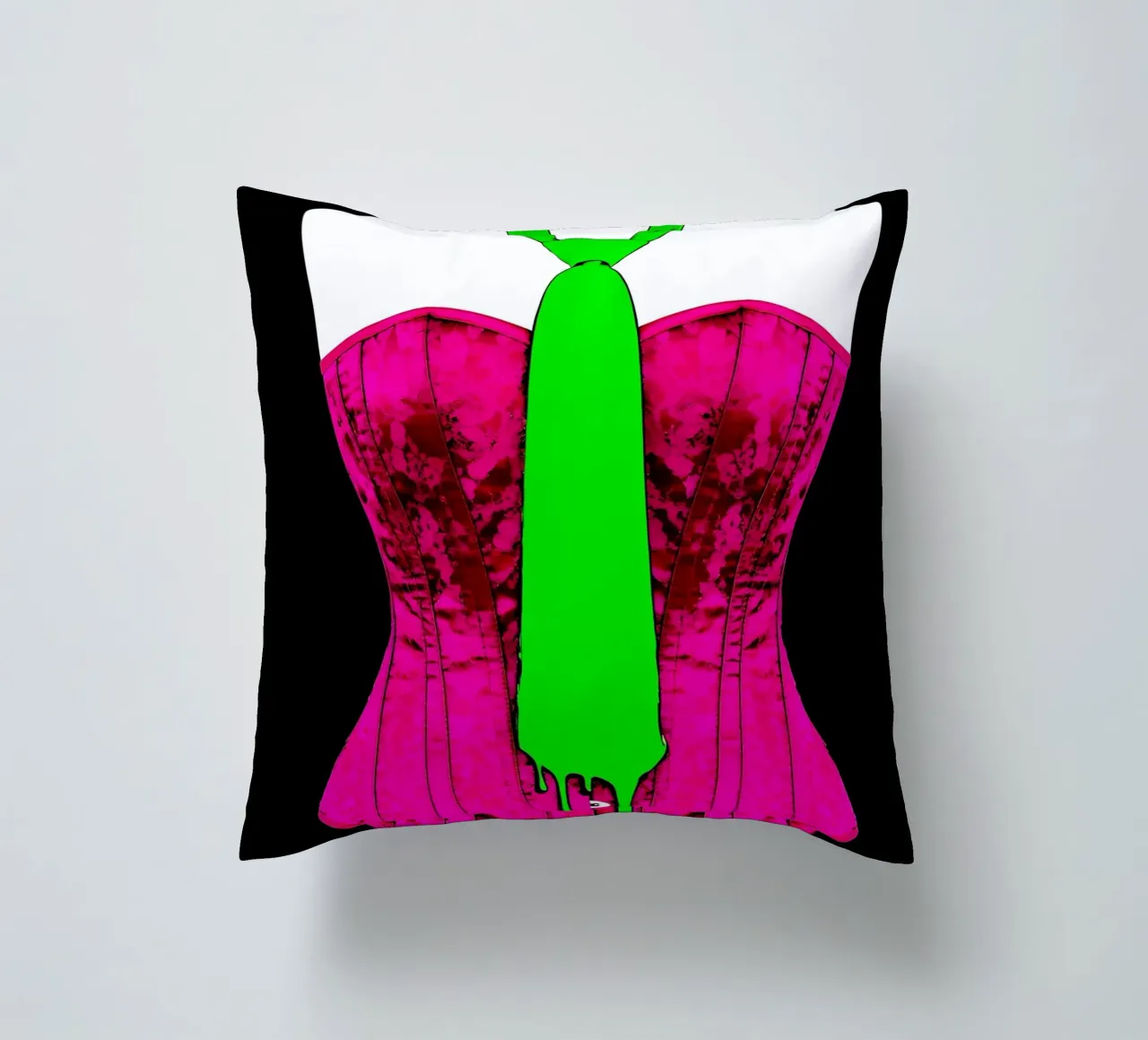 Tie Dripping - Pop Art cuscino da ColorCrash Gallery