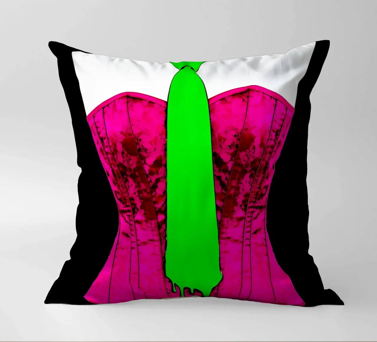 Tie Dripping - Pop Art cuscino da ColorCrash Gallery