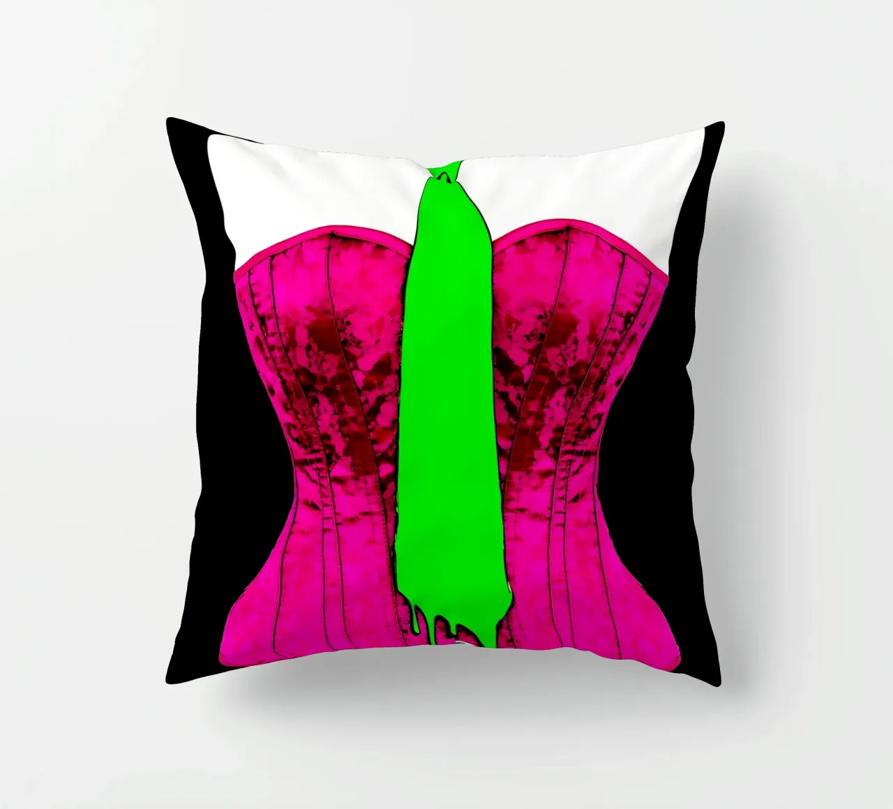 Tie Dripping - Pop Art cuscino da ColorCrash Gallery