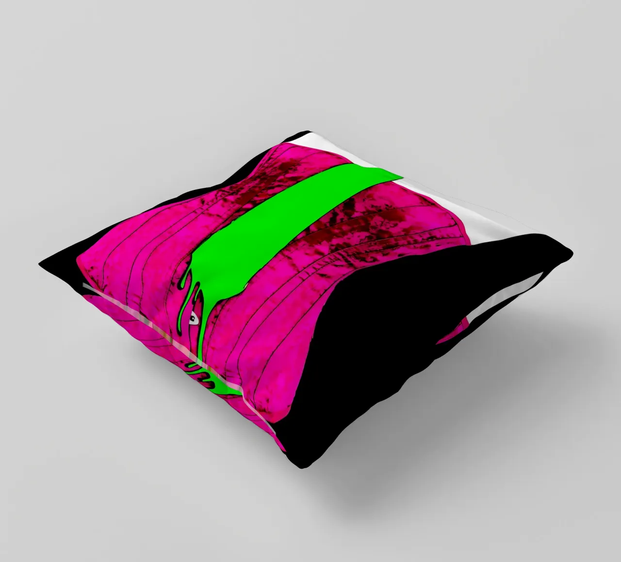 Tie Dripping - Pop Art cuscino da ColorCrash Gallery