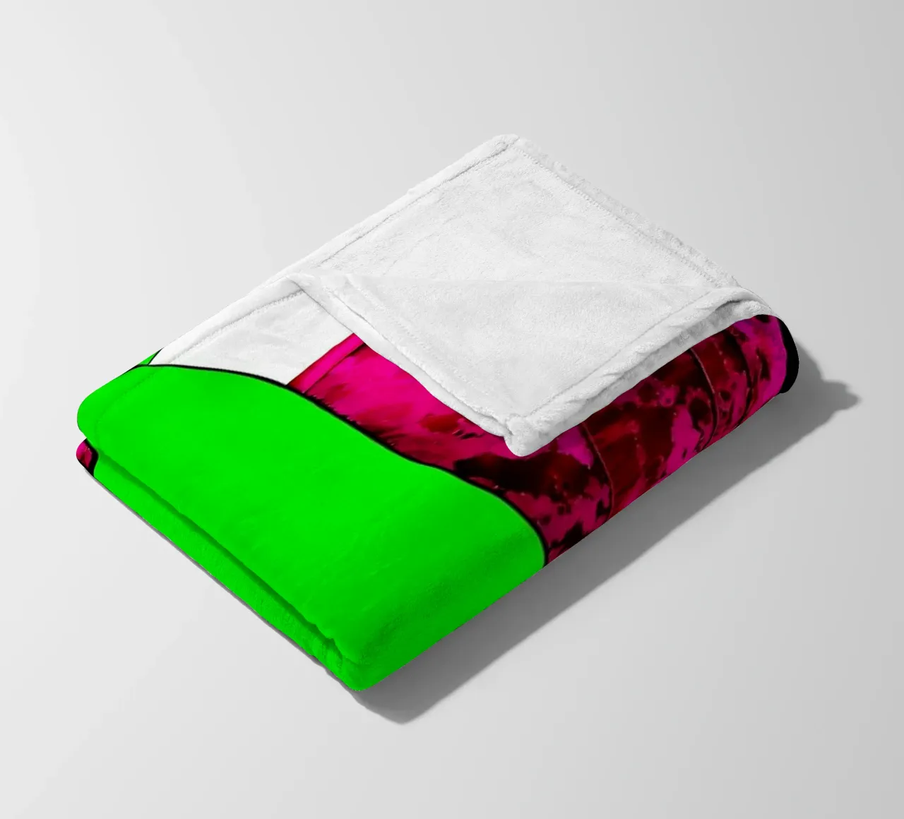 Tie Dripping - Pop Art coperta in pile da ColorCrash Gallery
