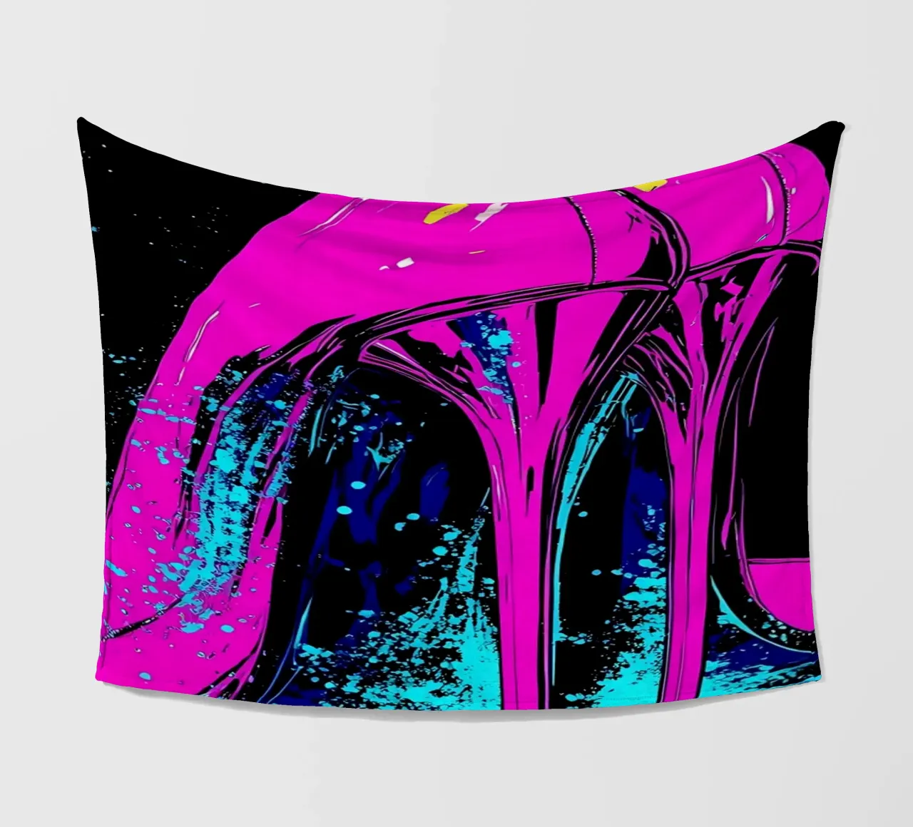 Tacchi alti - Pop Art coperta in pile da ColorCrash Gallery