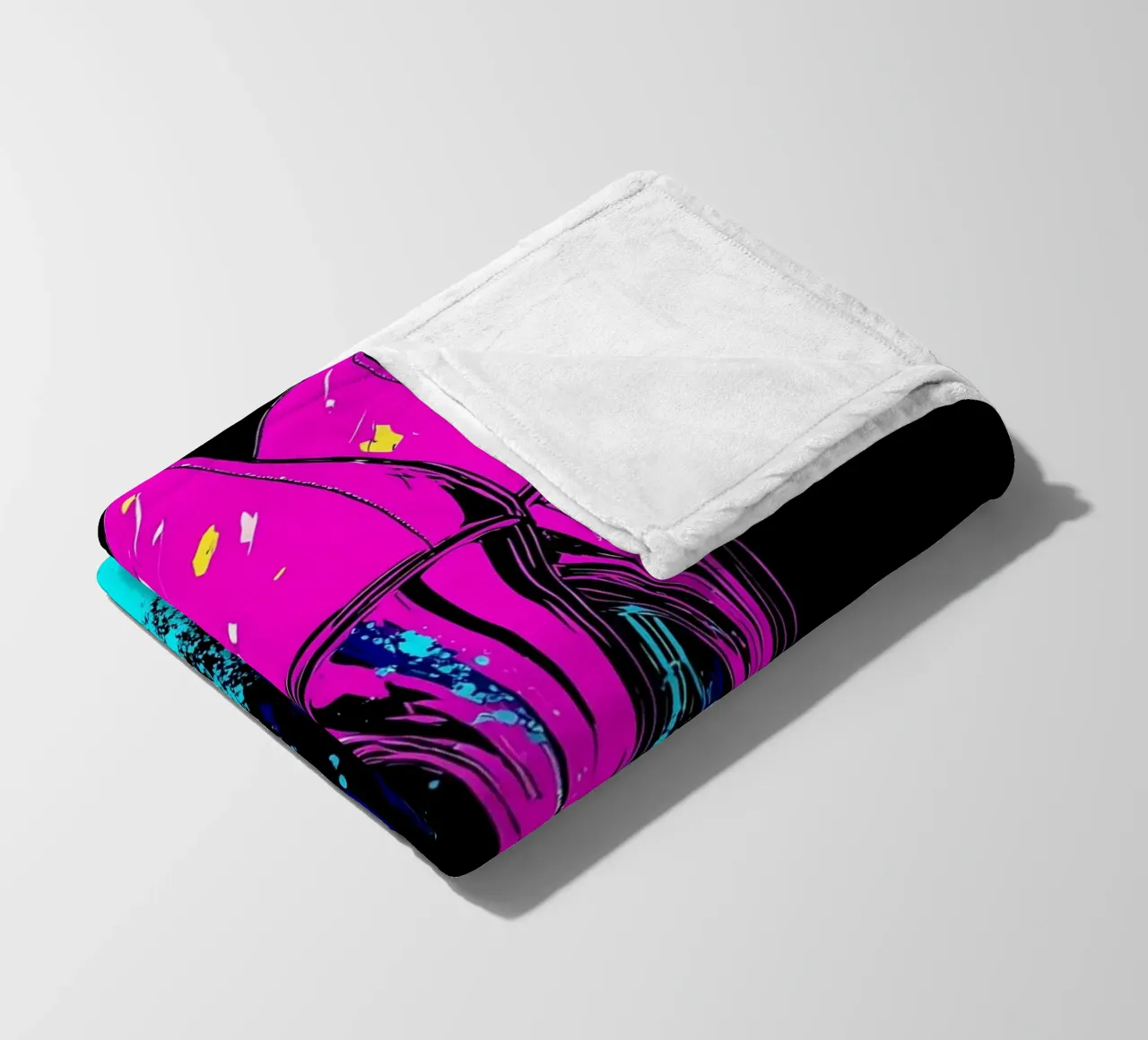 Tacchi alti - Pop Art coperta in pile da ColorCrash Gallery