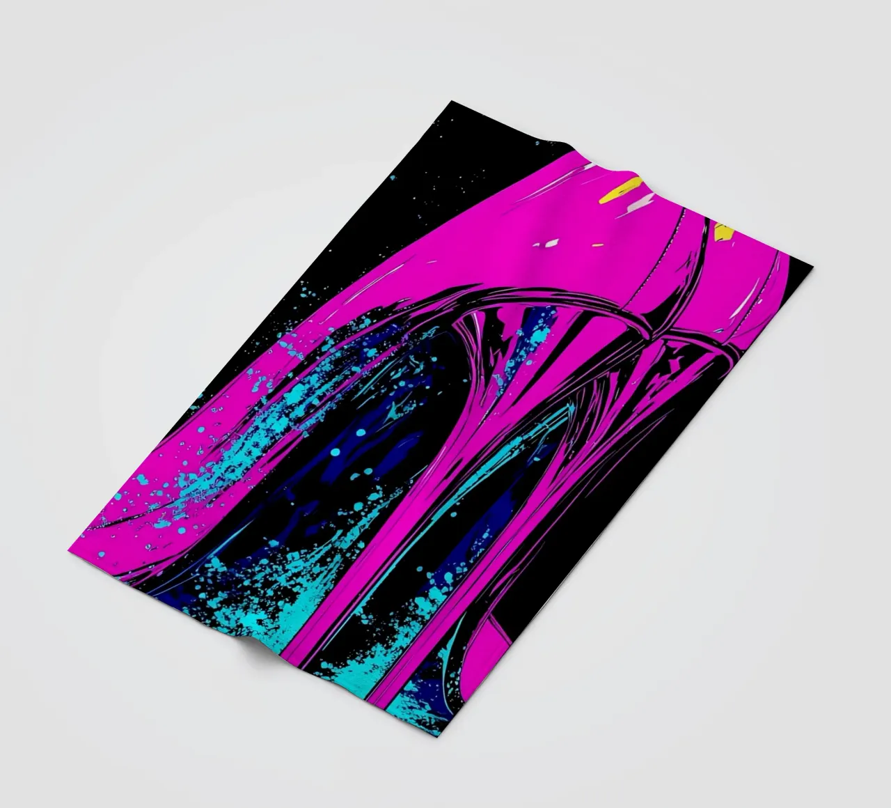 Tacchi alti - Pop Art coperta in pile da ColorCrash Gallery