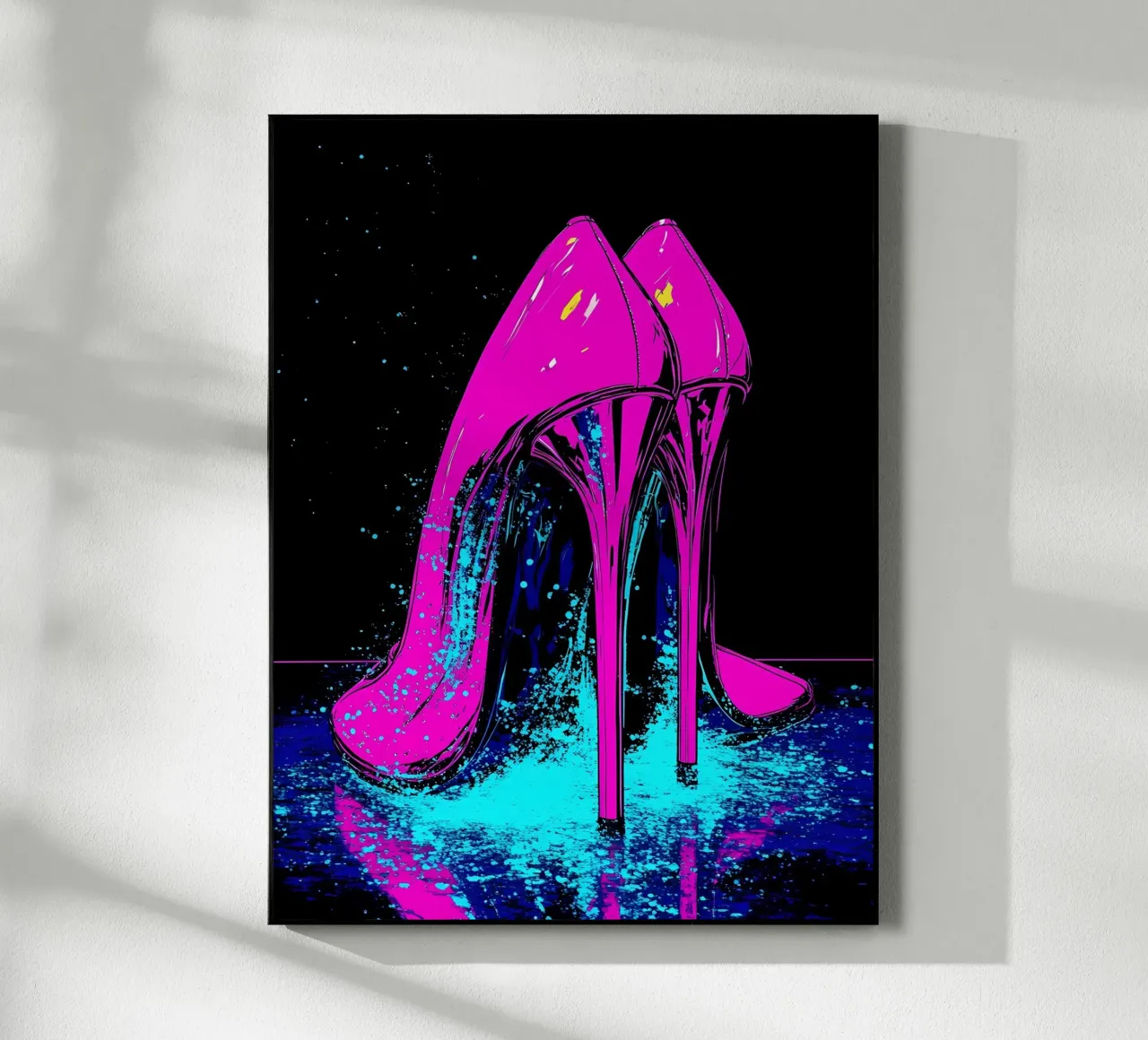 Tacchi alti - Pop Art plexiglass da ColorCrash Gallery