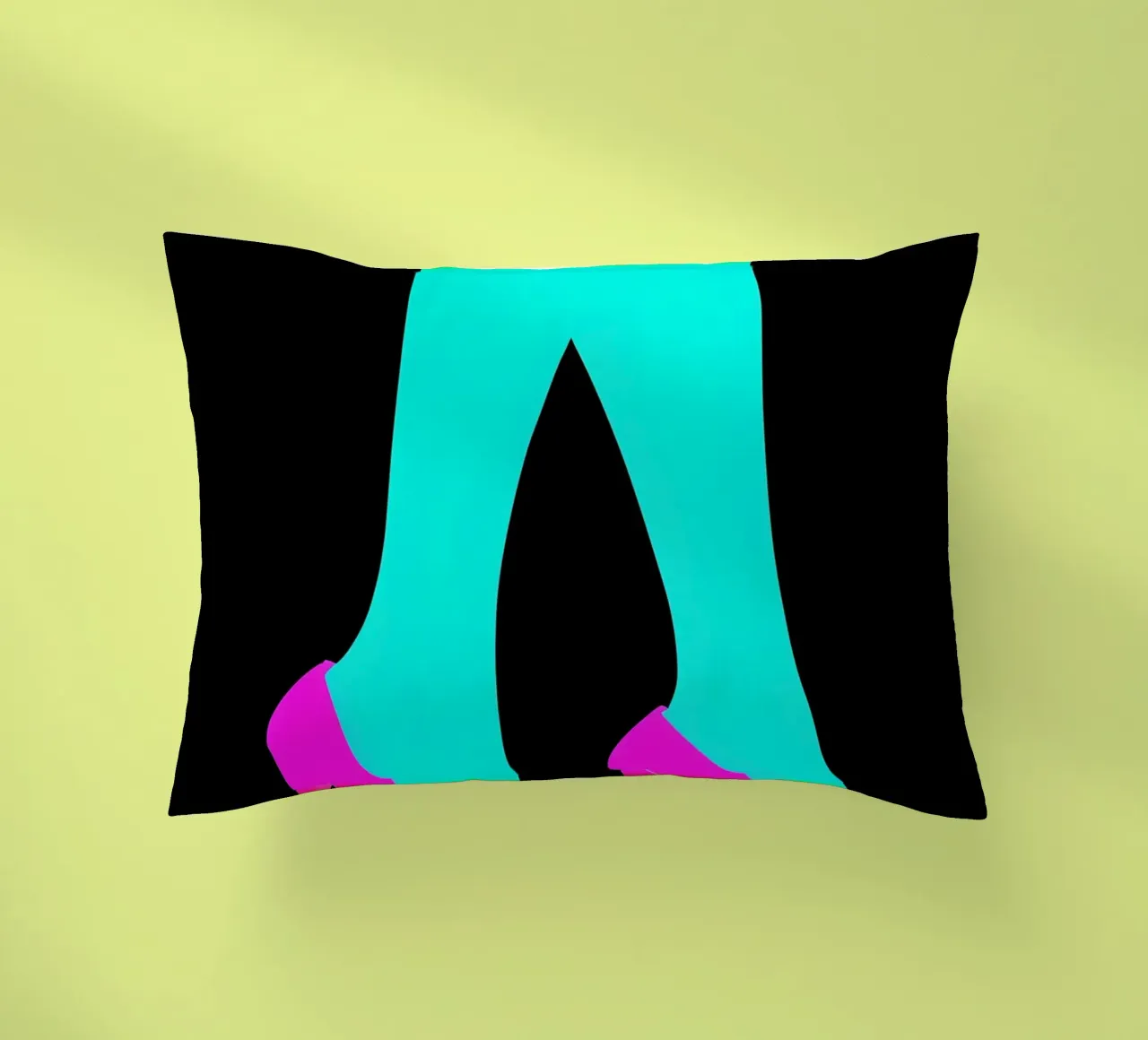 Tacchi alti - Pop Art cuscino da ColorCrash Gallery