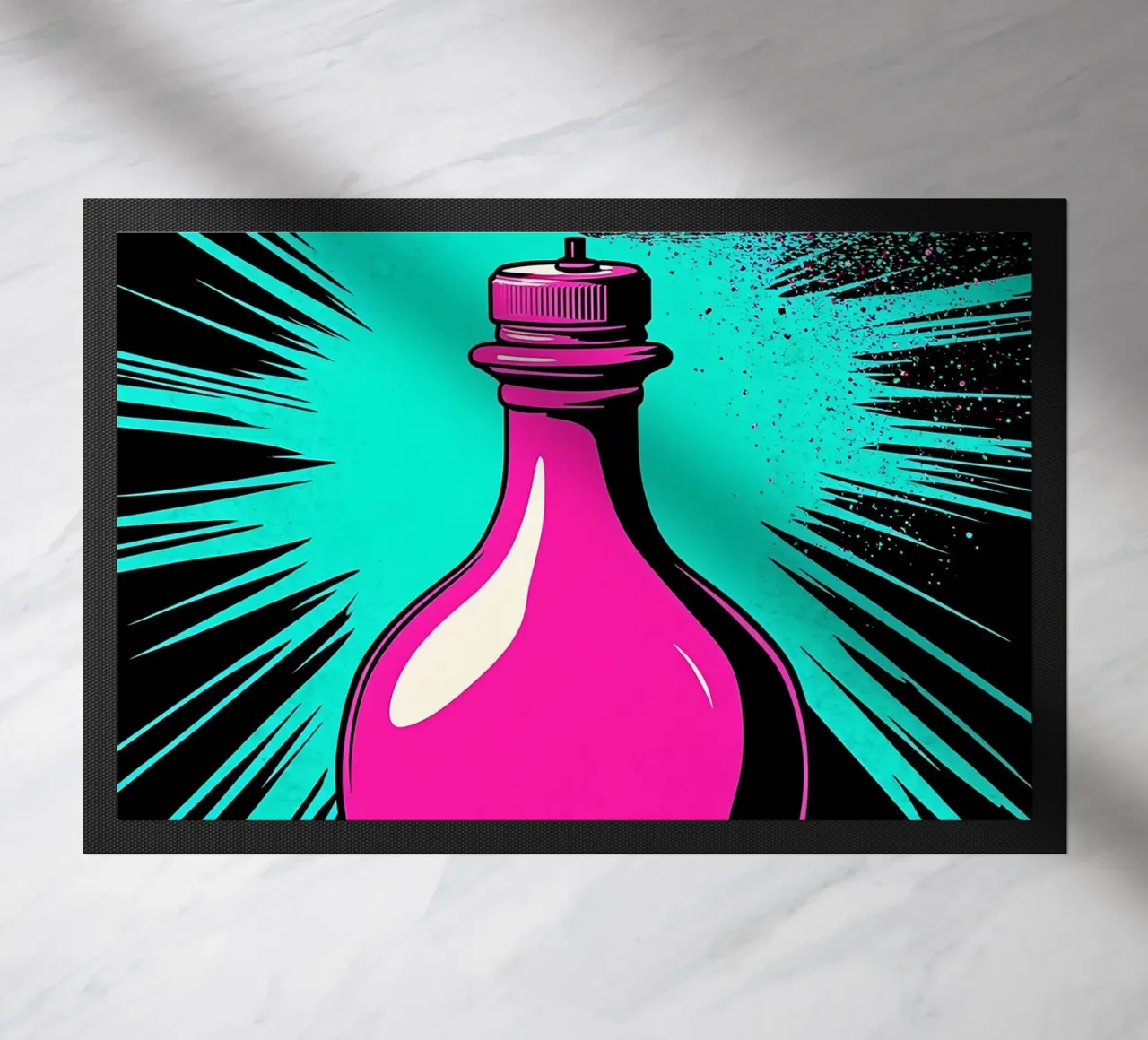 Bottiglia di profumo - Pop Art zerbino da ColorCrash Gallery