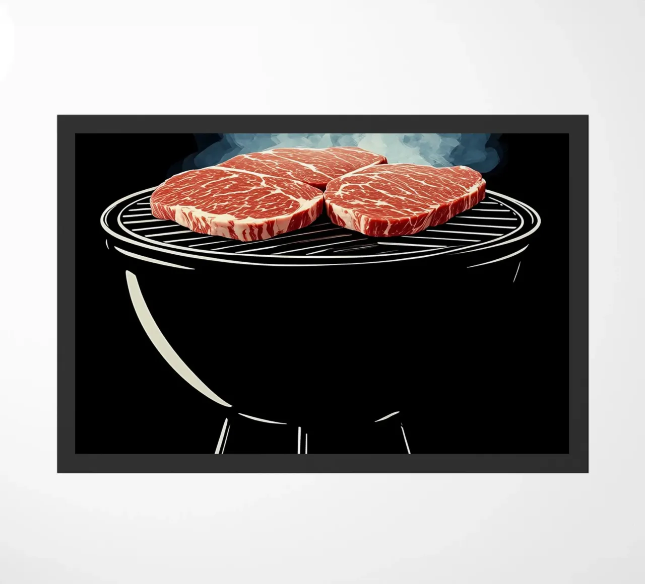 Barbecue - Pop Art zerbino da ColorCrash Gallery