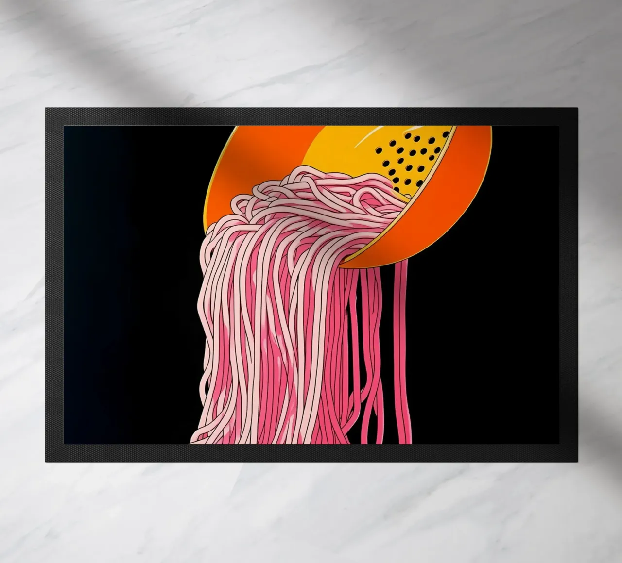 Spaghetti - Pop Art zerbino da ColorCrash Gallery