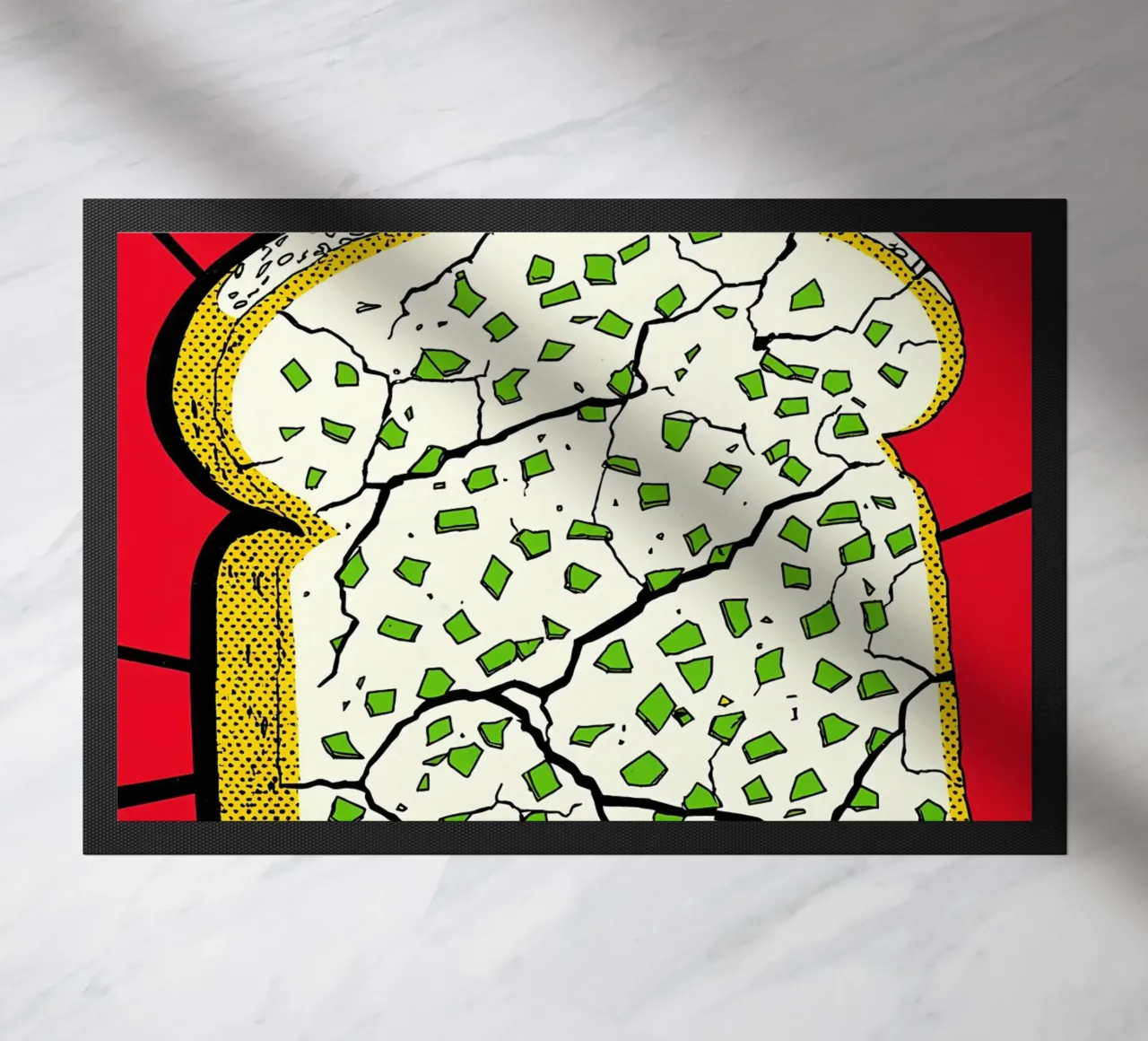 Pane - Pop Art zerbino da ColorCrash Gallery