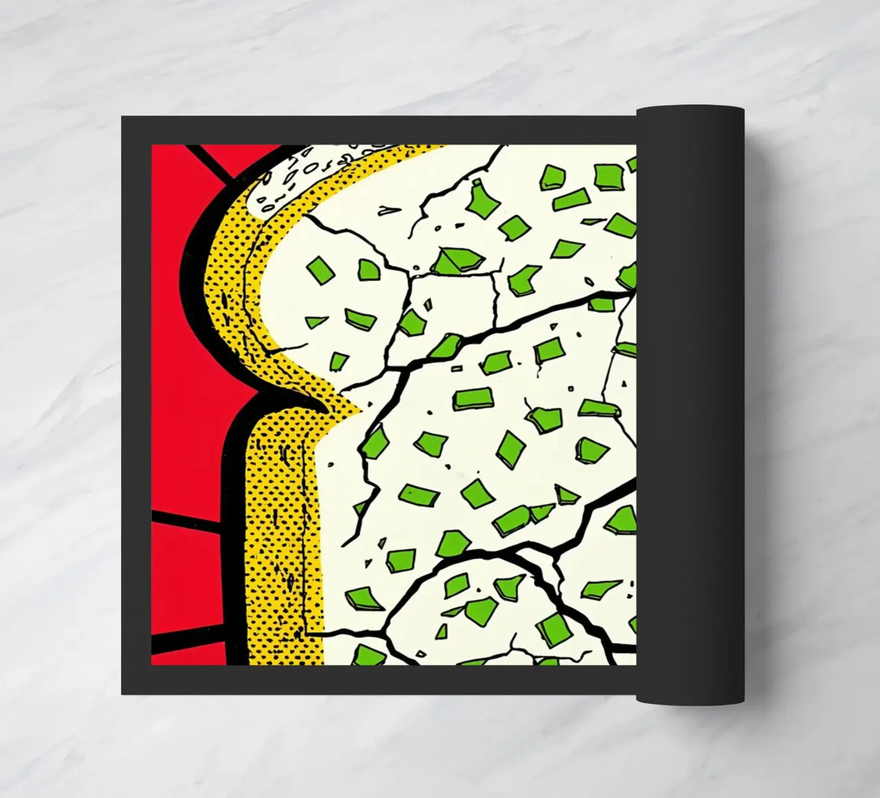 Pane - Pop Art zerbino da ColorCrash Gallery