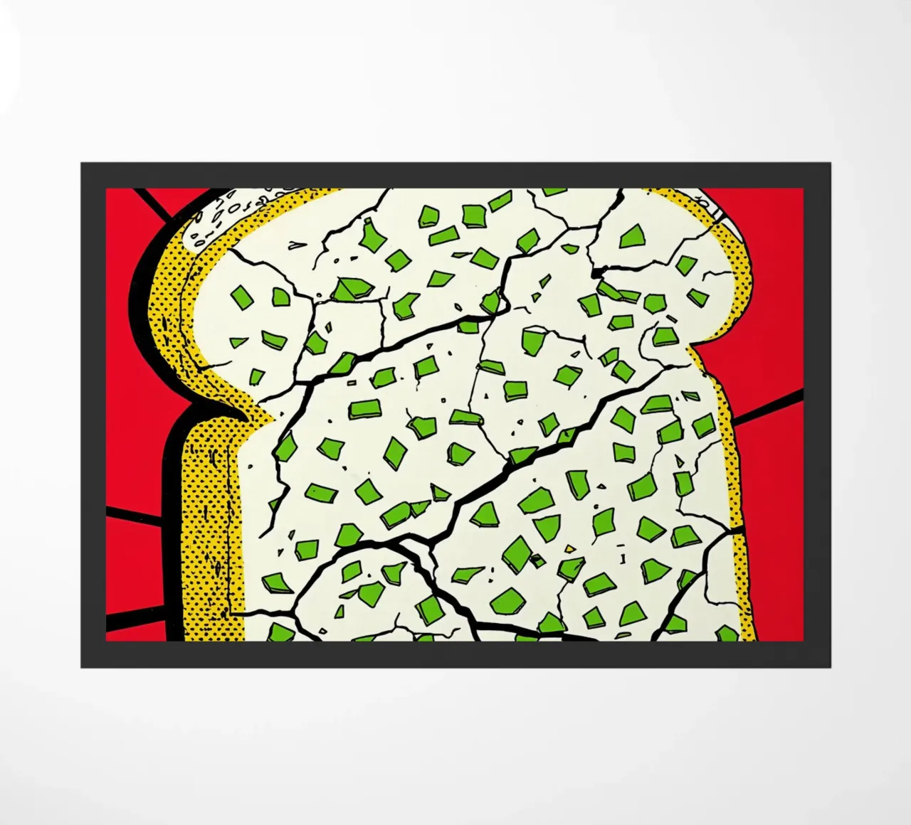 Pane - Pop Art zerbino da ColorCrash Gallery