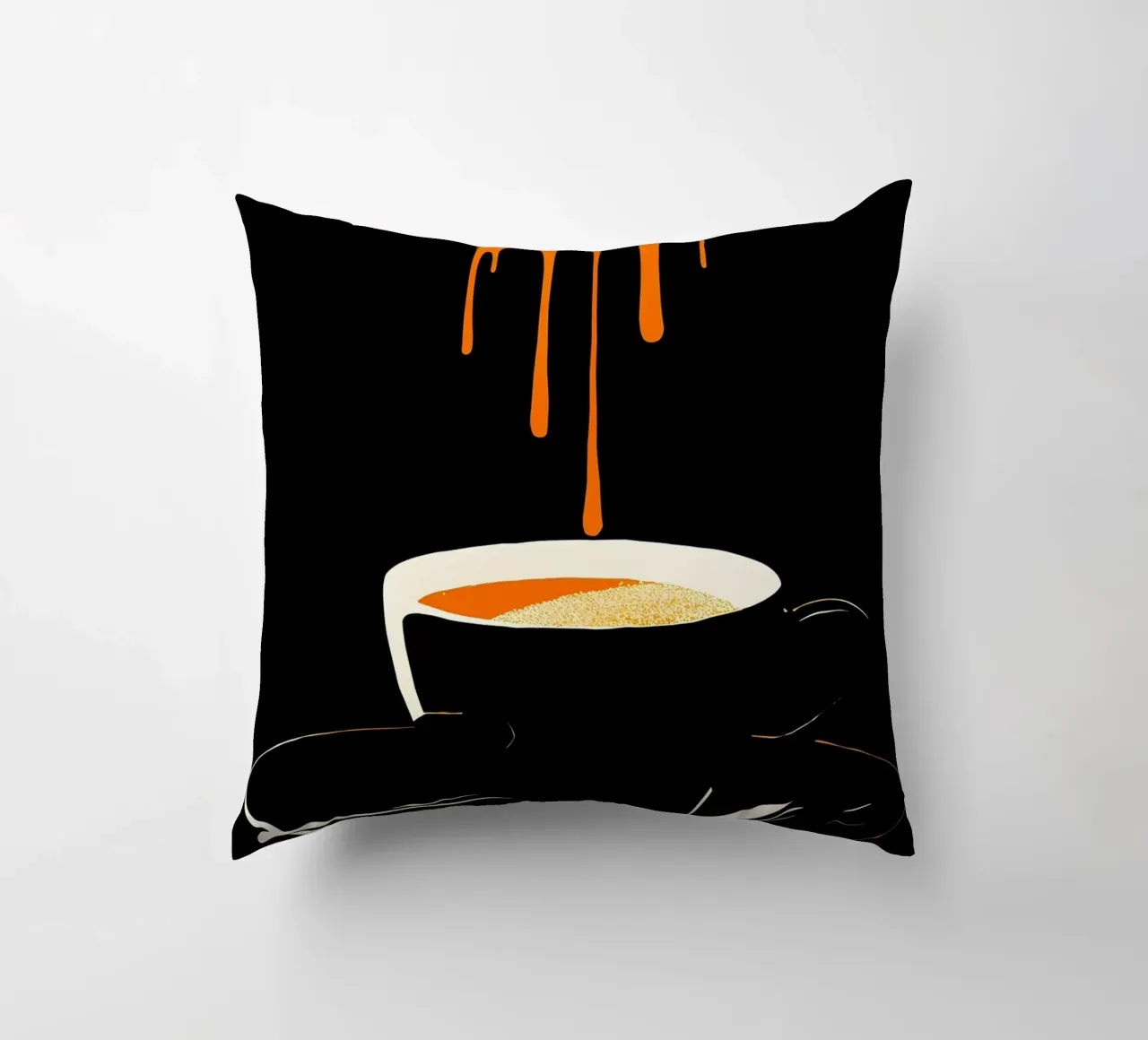 Tazza da caffè - Pop Art cuscino da ColorCrash Gallery