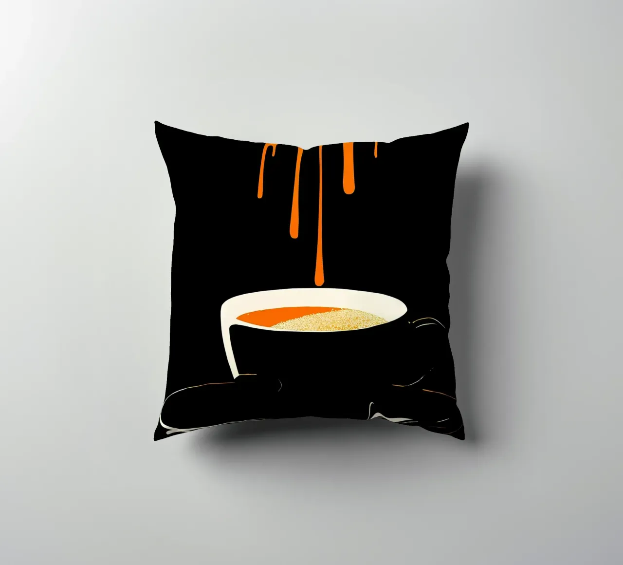 Tazza da caffè - Pop Art cuscino da ColorCrash Gallery