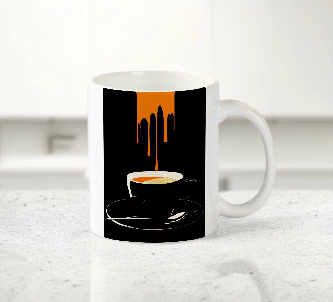 Tazza da caffè - Pop Art tazza in ceramica da ColorCrash Gallery