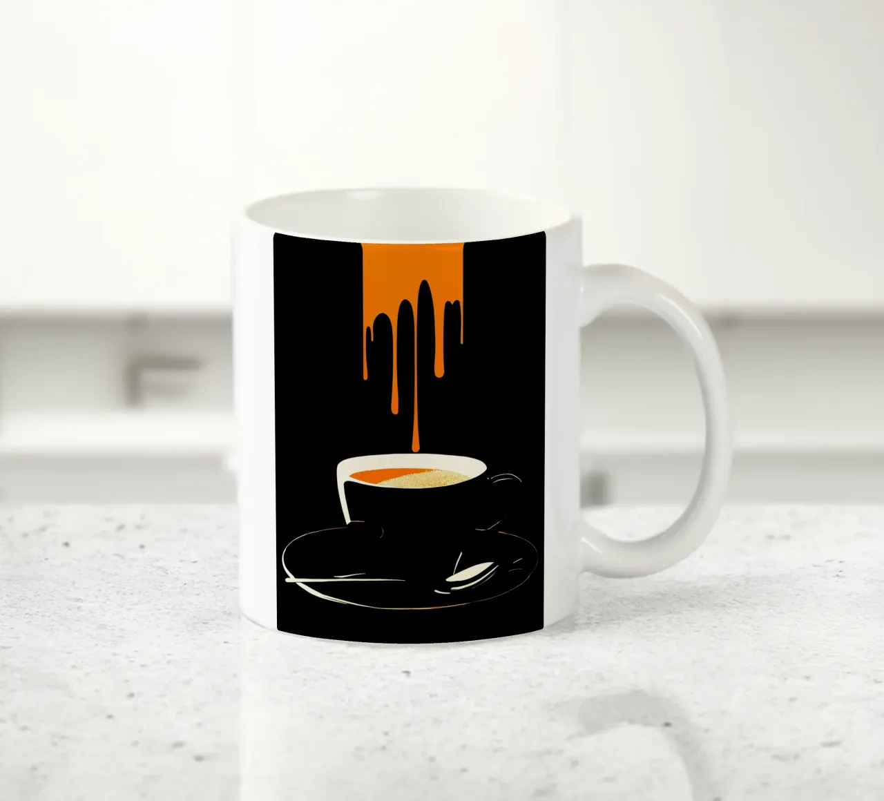 Koffiekopje - Pop Art keramische mok van ColorCrash Gallery
