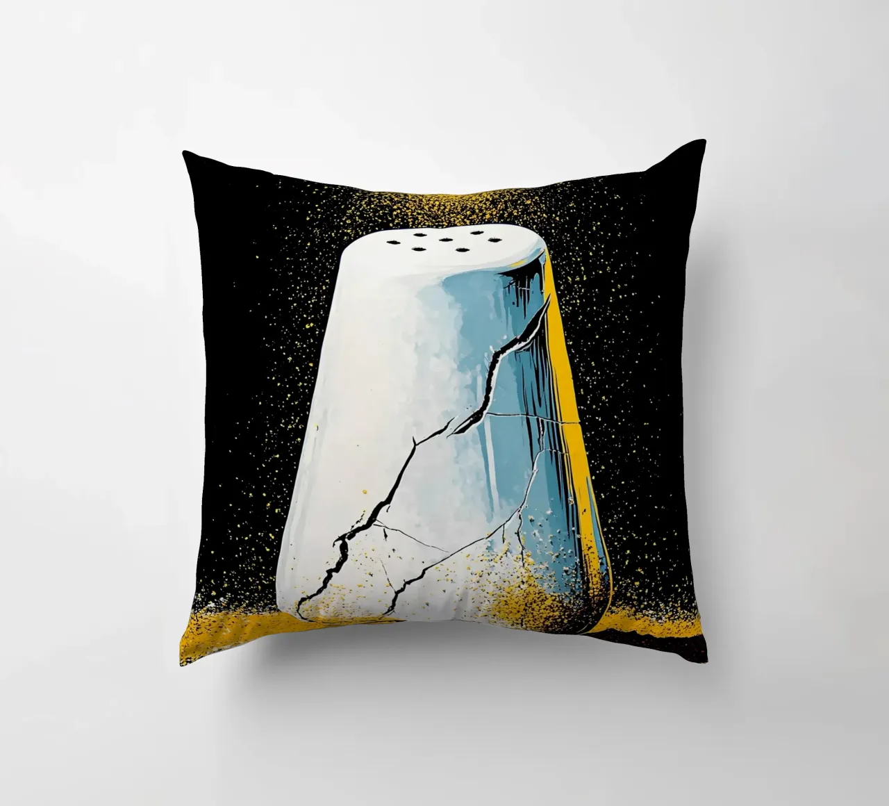 Salsiera - Pop Art cuscino da ColorCrash Gallery