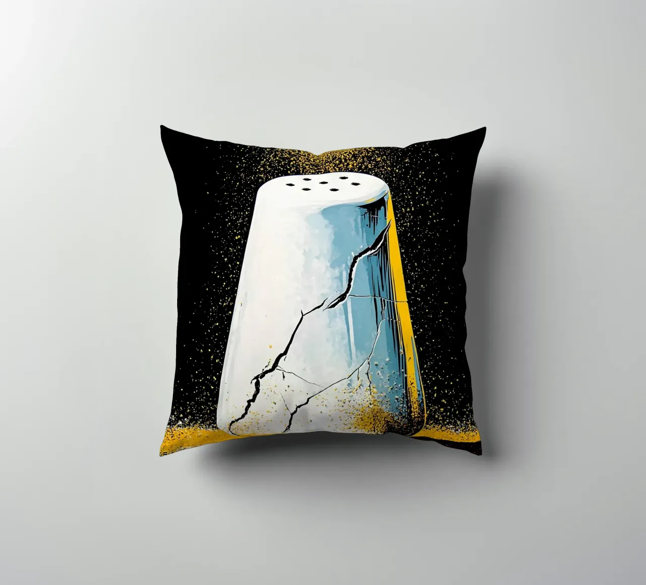 Salsiera - Pop Art cuscino da ColorCrash Gallery
