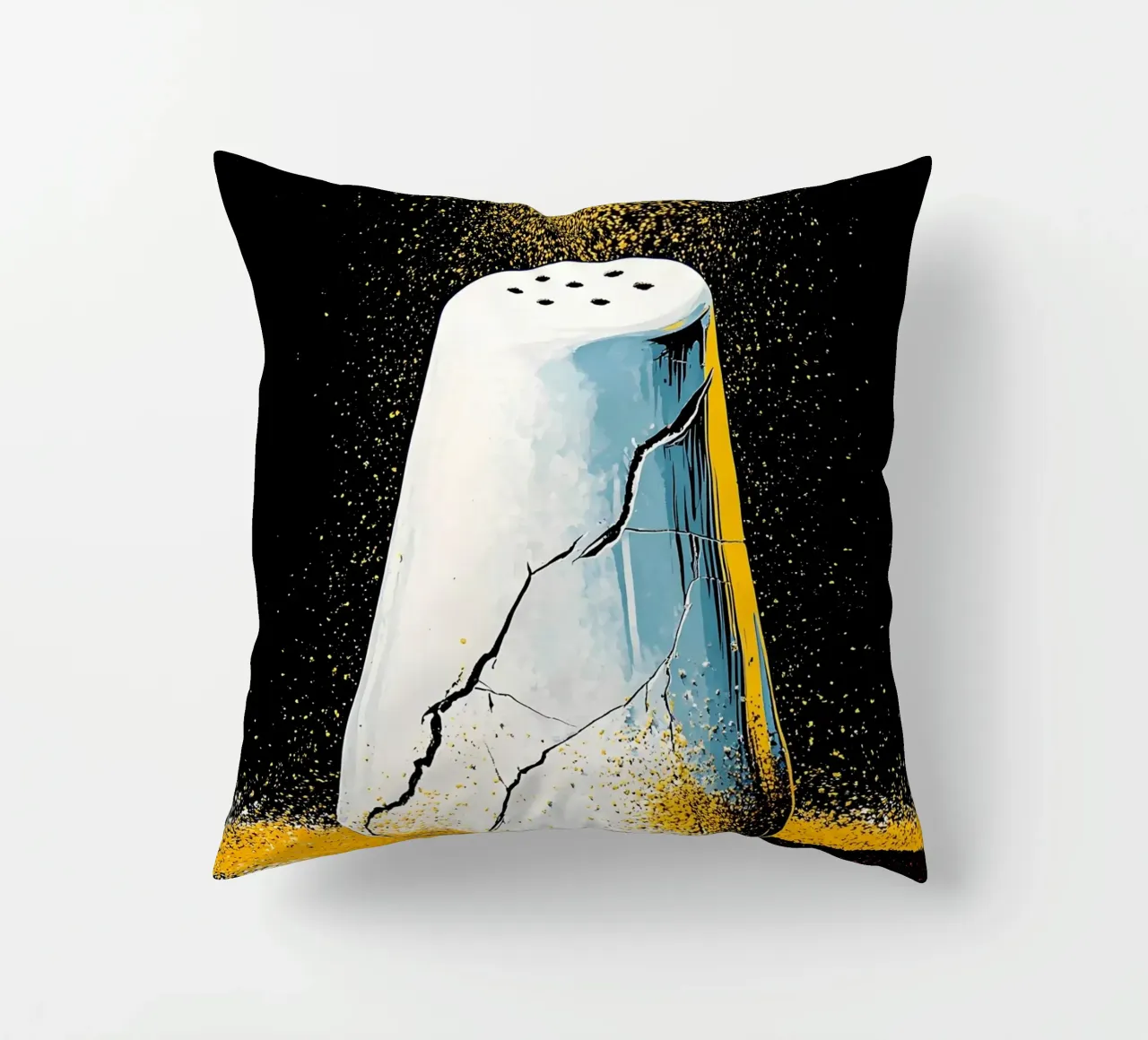 Salsiera - Pop Art cuscino da ColorCrash Gallery