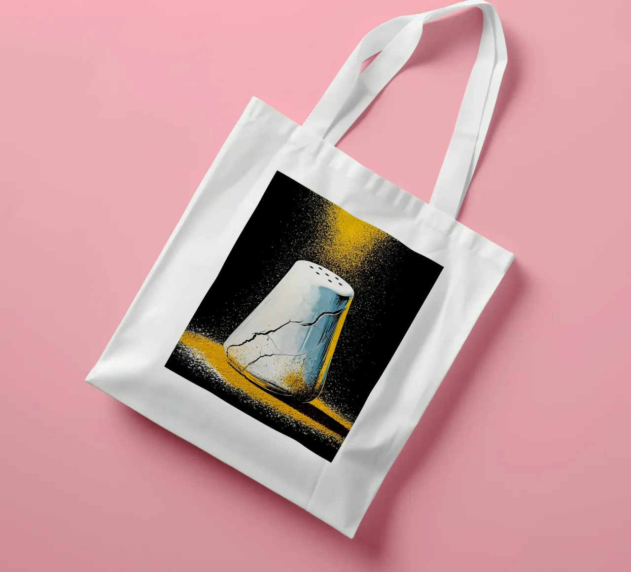 Salsiera - Pop Art borsa in juta da ColorCrash Gallery
