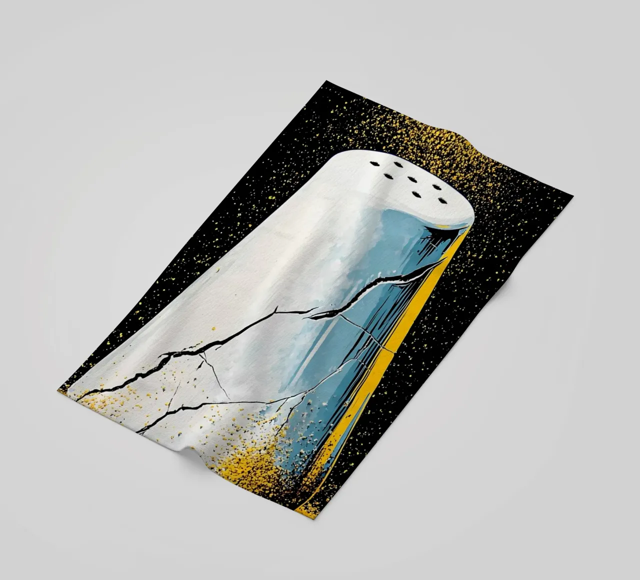Salsiera - Pop Art telo mare da ColorCrash Gallery