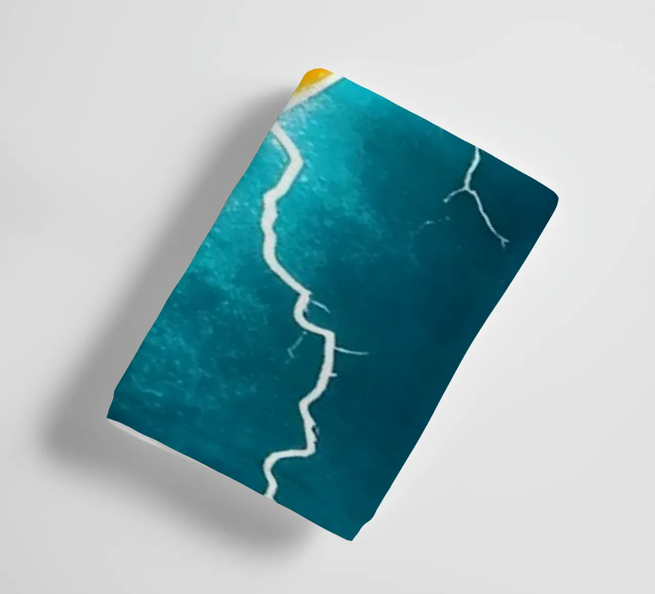 Lightning - Pop Art towel by ColorCrash Gallery
