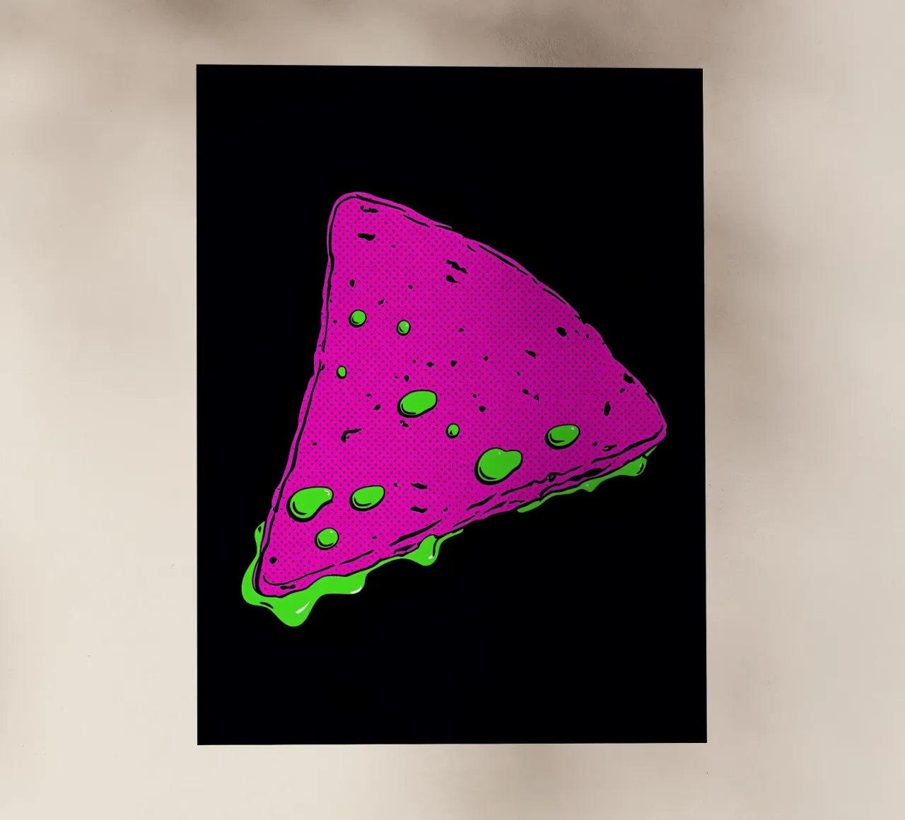 Fast Food - Pop Art pellicola backlit da ColorCrash Gallery