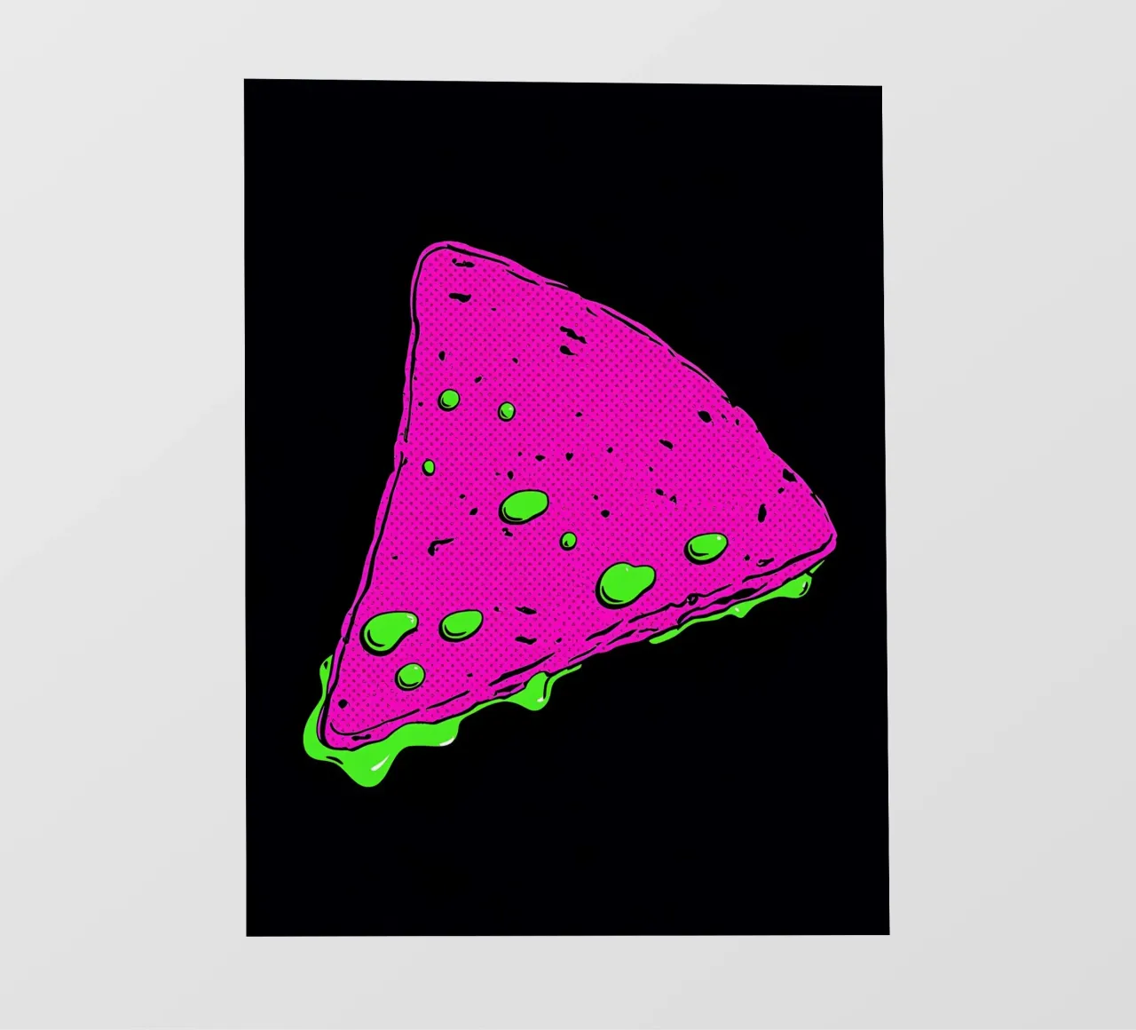 Fast Food - Pop Art pellicola backlit da ColorCrash Gallery