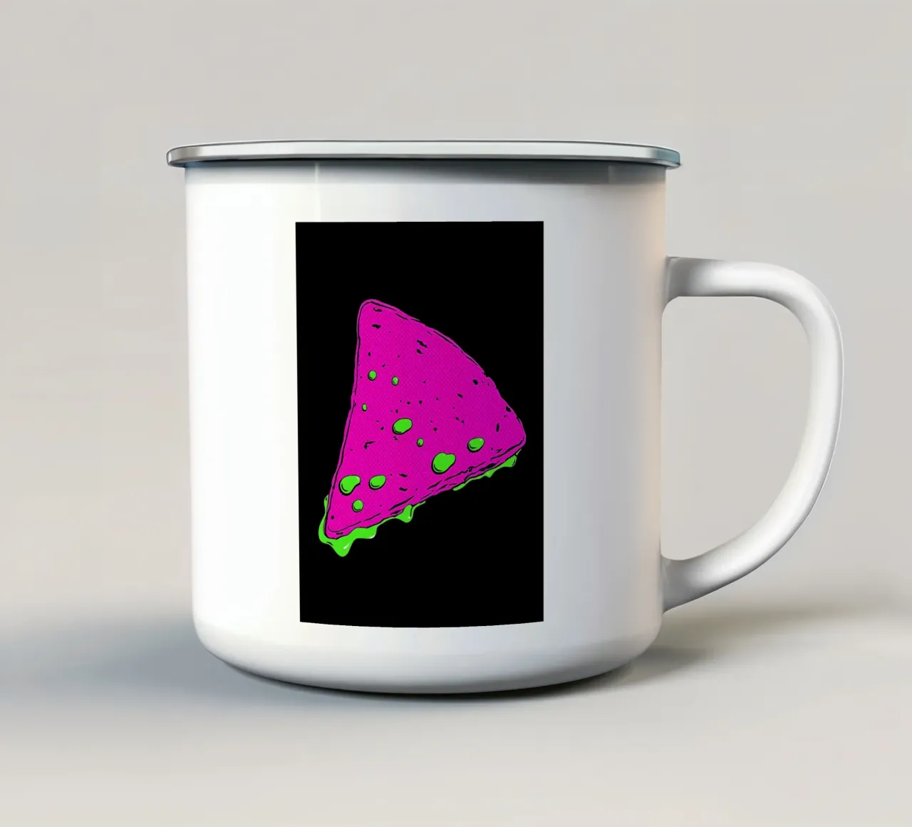Fast Food - Pop Art tazza in smalto da ColorCrash Gallery