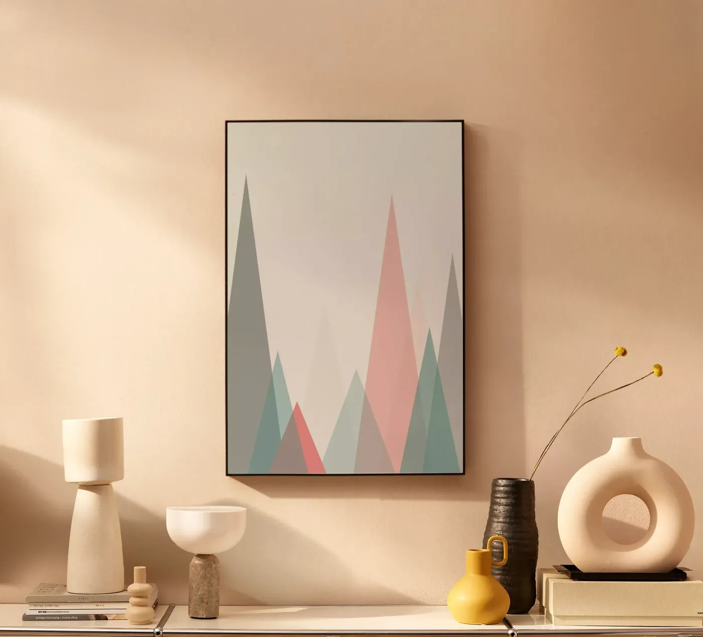 Pastel Mountains plexiglass da The Native State
