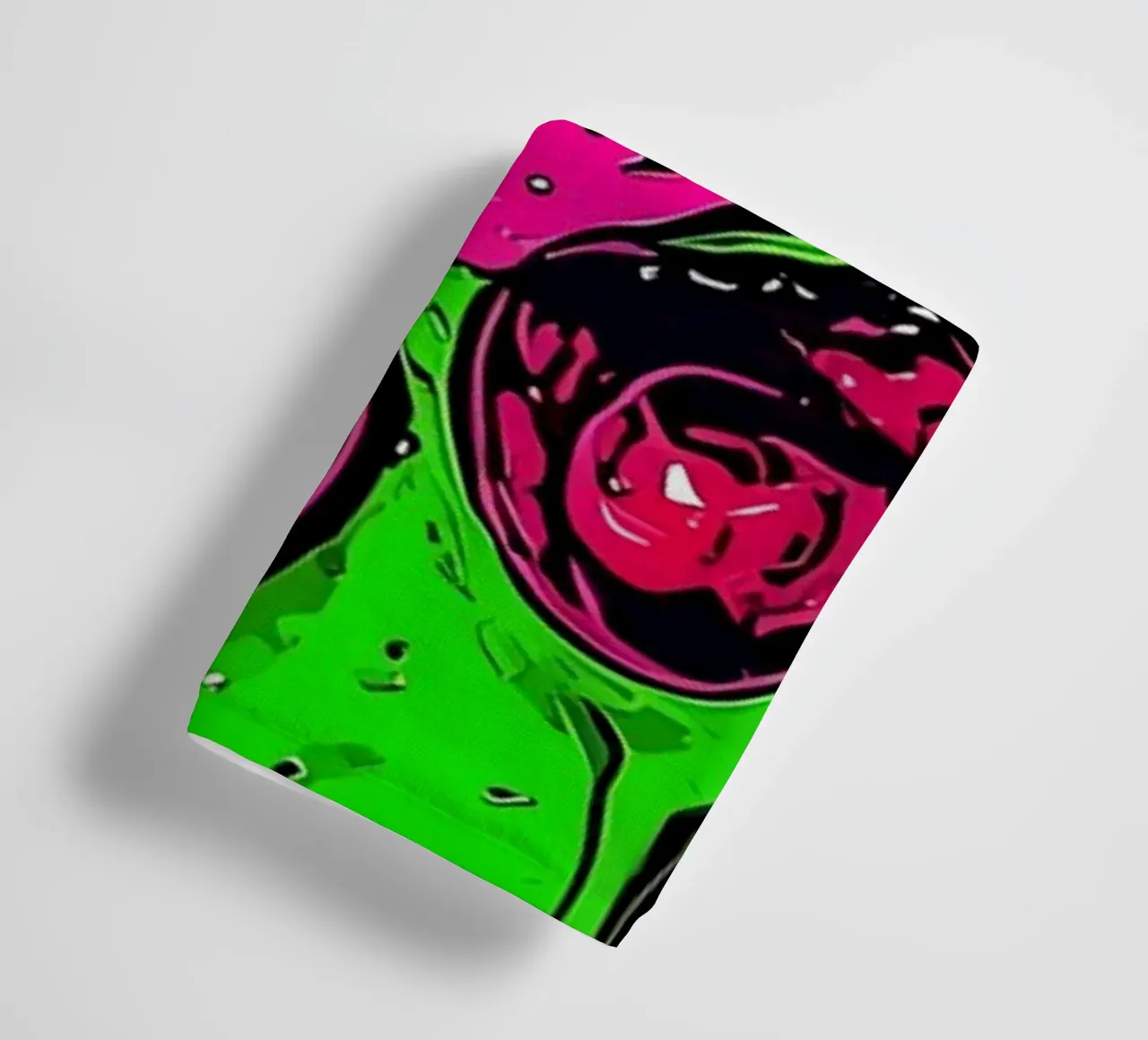 Torta di ciliegie - Pop Art asciugamano da bagno da ColorCrash Gallery