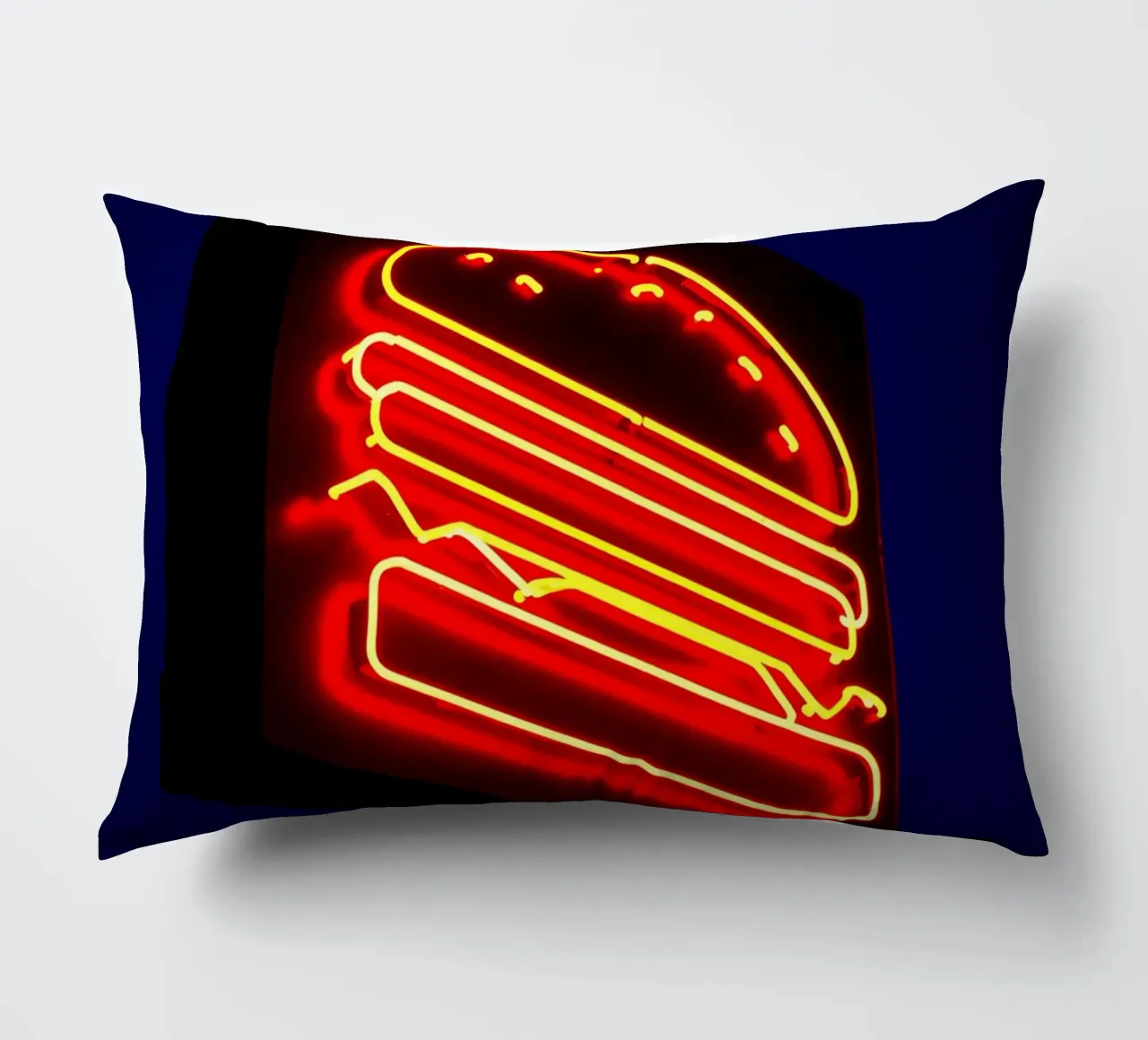 Burger - Pop Art cuscino da ColorCrash Gallery