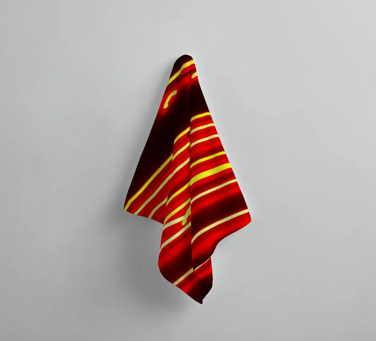 Burger - Pop Art towel by ColorCrash Gallery