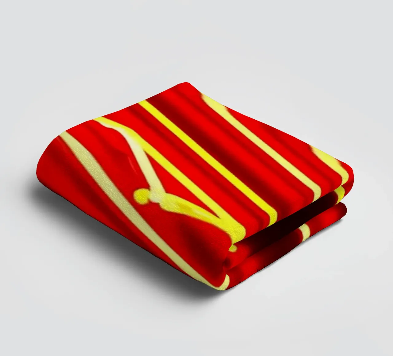 Burger - Pop Art towel by ColorCrash Gallery