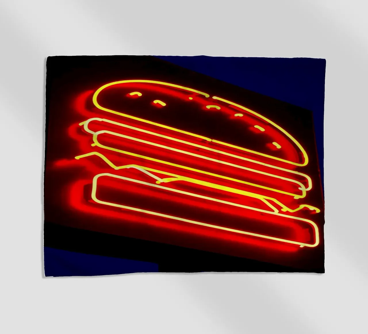 Burger - Pop Art telo mare da ColorCrash Gallery