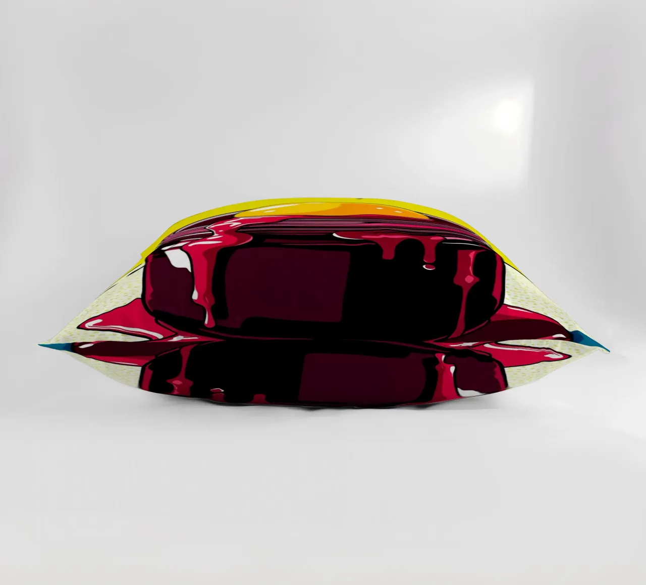 Cibo dentro un barattolo - Pop Art cuscino da ColorCrash Gallery