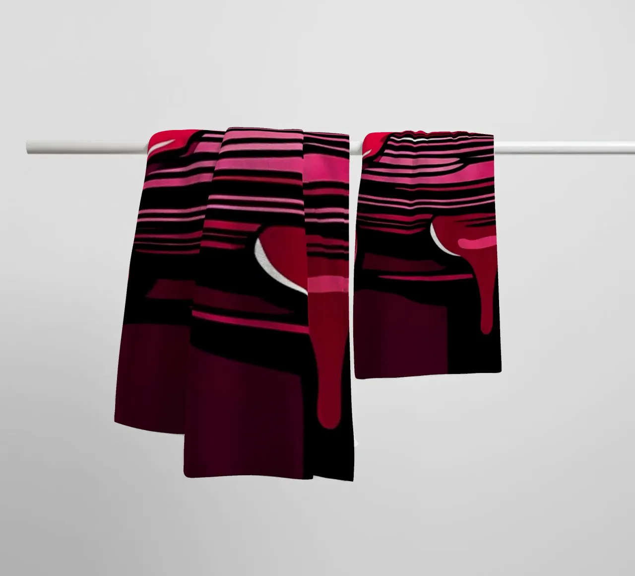 Nourriture à l'intérieur d'un bocal - Pop Art serviette de bain de ColorCrash Gallery