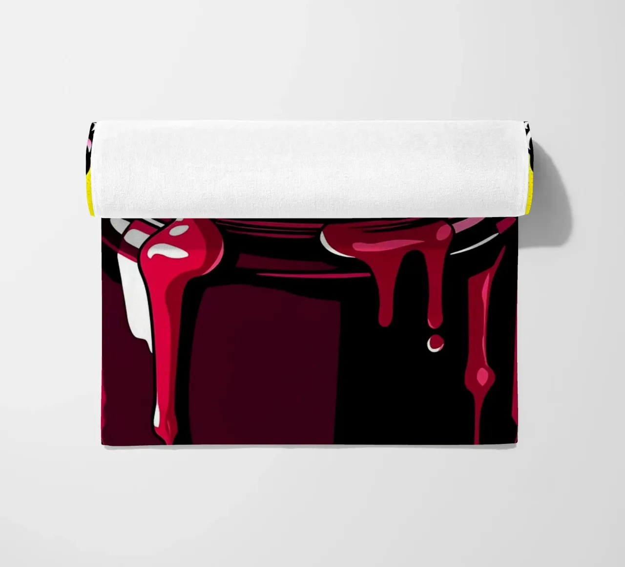 Cibo dentro un barattolo - Pop Art telo mare da ColorCrash Gallery