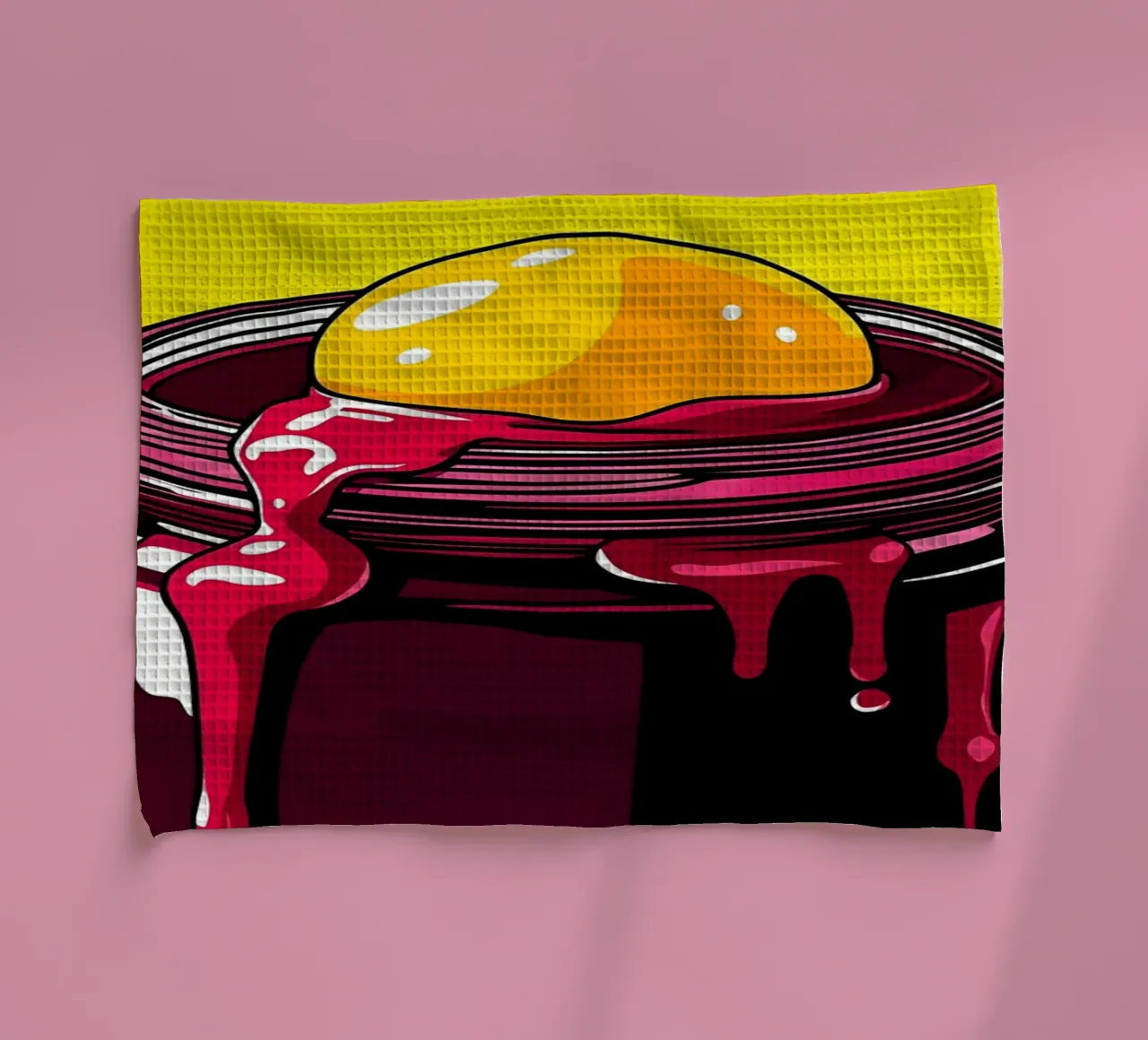 Nourriture à l'intérieur d'un bocal - Pop Art torchon de ColorCrash Gallery